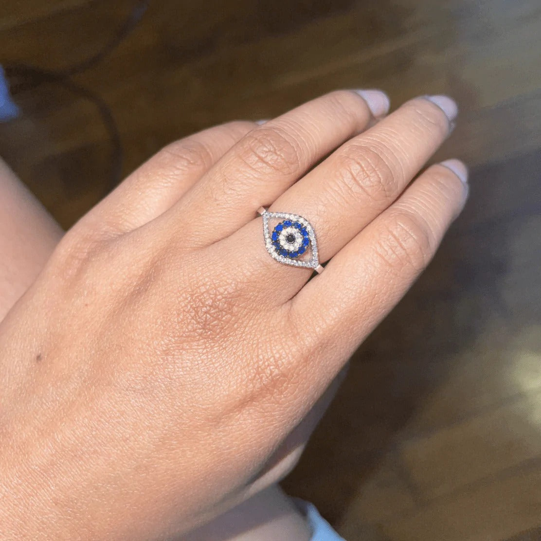 Blessed Evil Eye Ring Roxxe