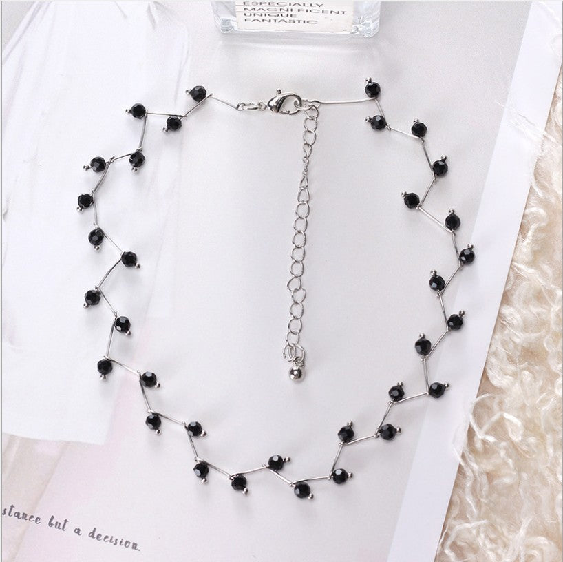 Dark Talise Gem Vine Necklace