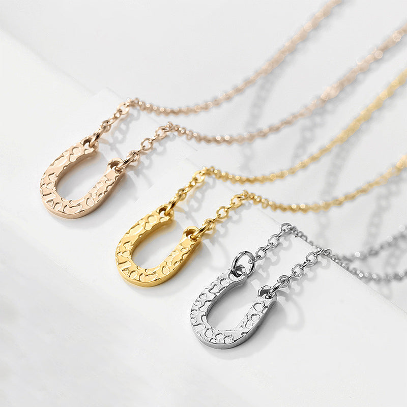 Lamia Horseshoe Necklace