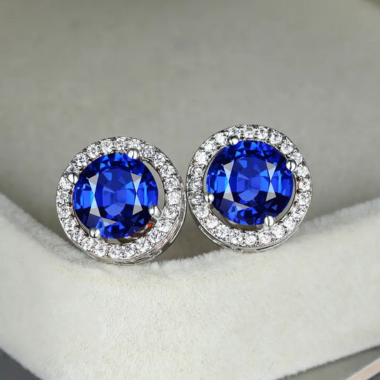 Lucia Celestine Earrings | White Gold