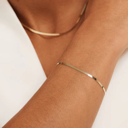 Soleil Serpent Bracelet | Gold