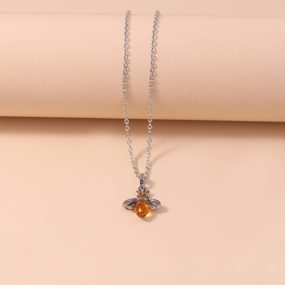 Golden Bee Spirit Necklace