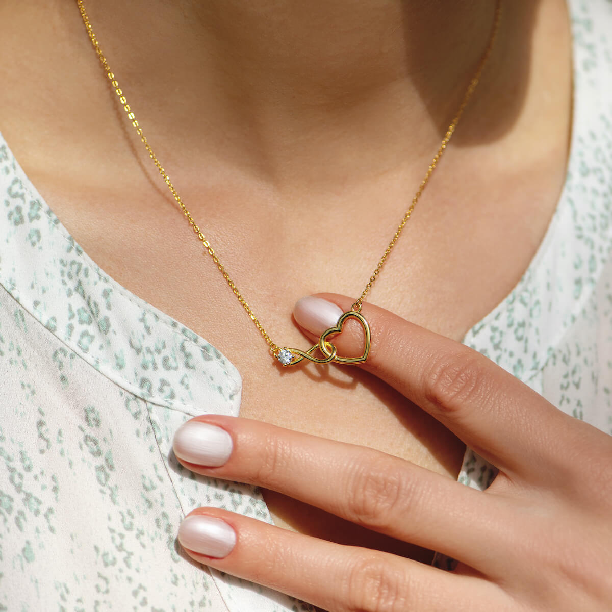 Infinity Heart Necklace