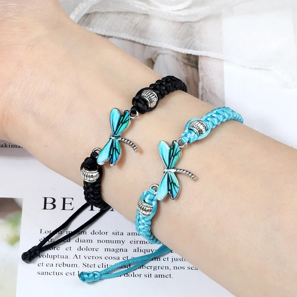 Dragonfly Dreams Handwoven Bracelet