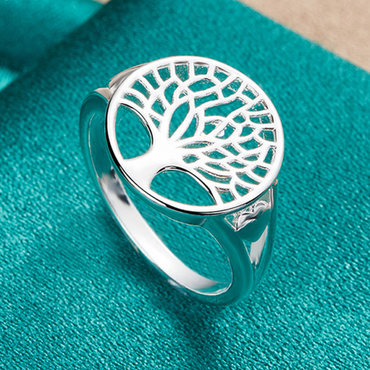 925 Silver 'Tree of Life' Ring