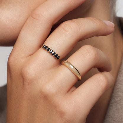 Rock Solid Ring | Gold