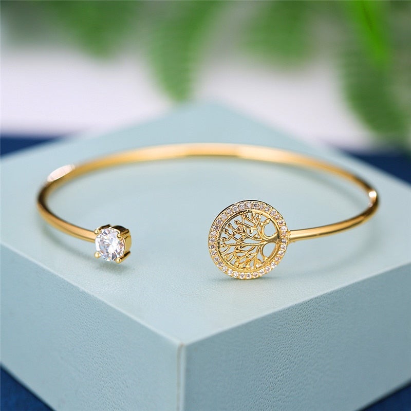 Adjustable Tree of Life Bracelet