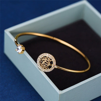Adjustable Tree of Life Bracelet