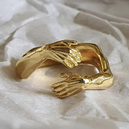 925 Silver 'Embrace' Ring