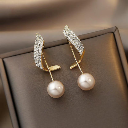Pearl Gold Earrings
