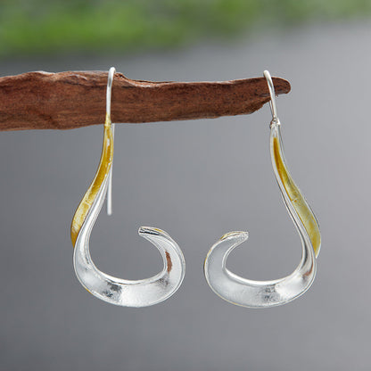 Vintage Gold Hanging Earrings