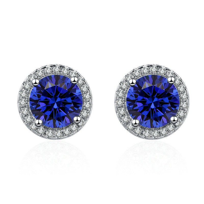 Lucia Celestine Earrings | White Gold
