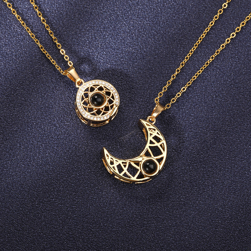 'I Love You to the Moon and Back' Necklace