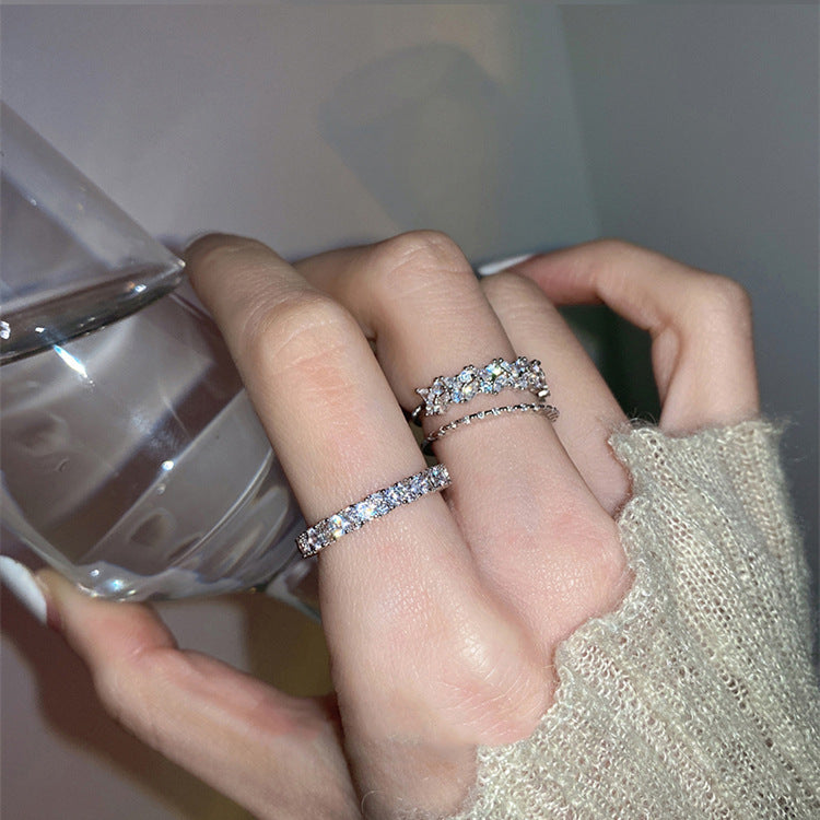 Twin Cascade Rings with Zirconia
