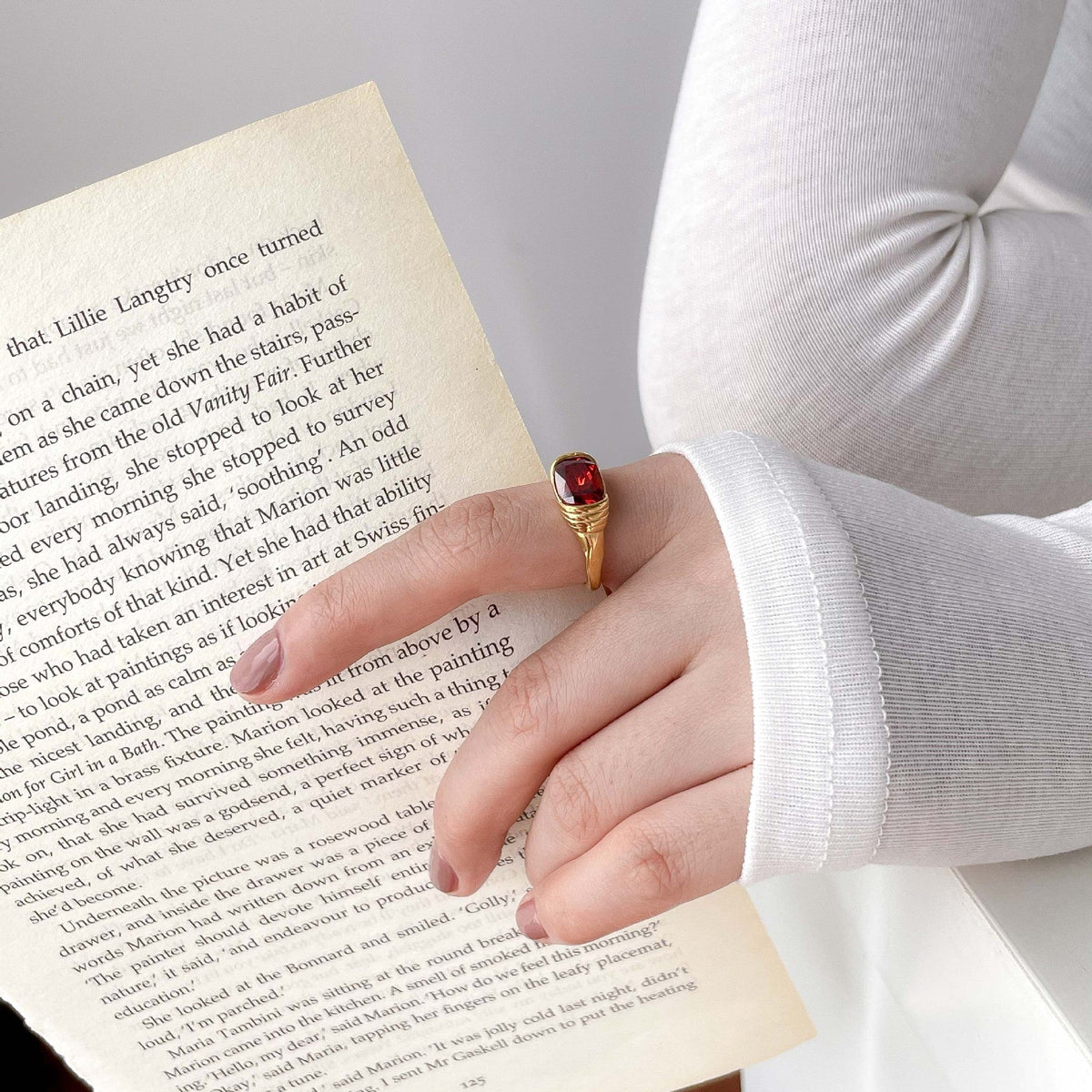 Crimson Legacy Ring