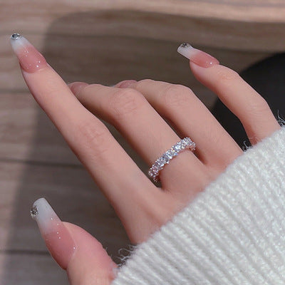 Twin Cascade Rings with Zirconia