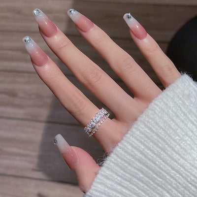 Twin Cascade Rings with Zirconia