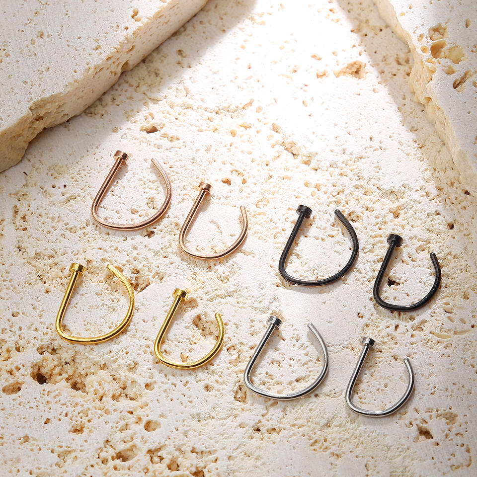 Non-Piercing Nose Stud