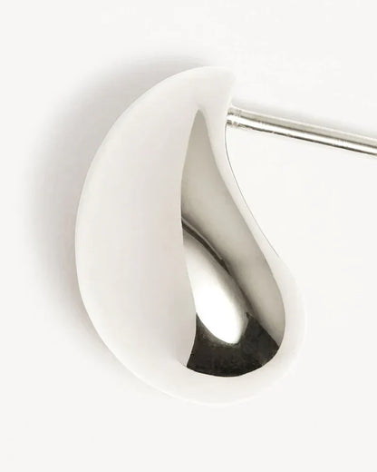 Mato Drop Earrings | White Gold