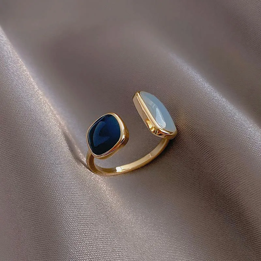 Adjustable Gold Equilibrium Ring