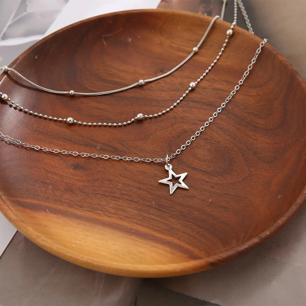 Vintage Star Necklace