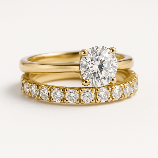 Savaya ring set | Gold