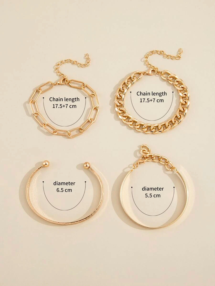 Deja Set of 4 Bracelets