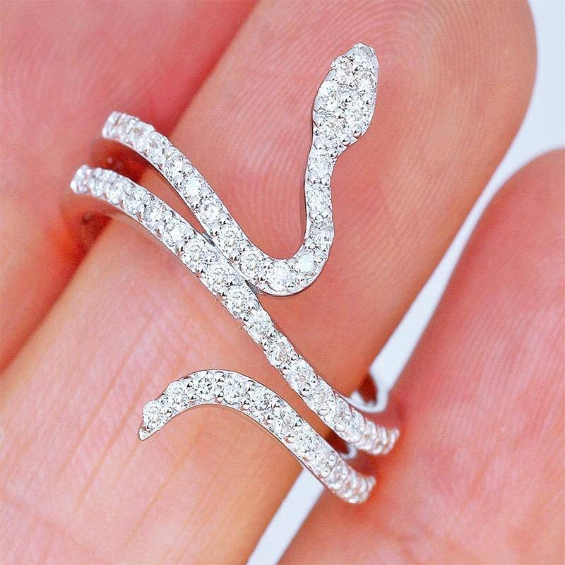 Gorgon Snake Ring
