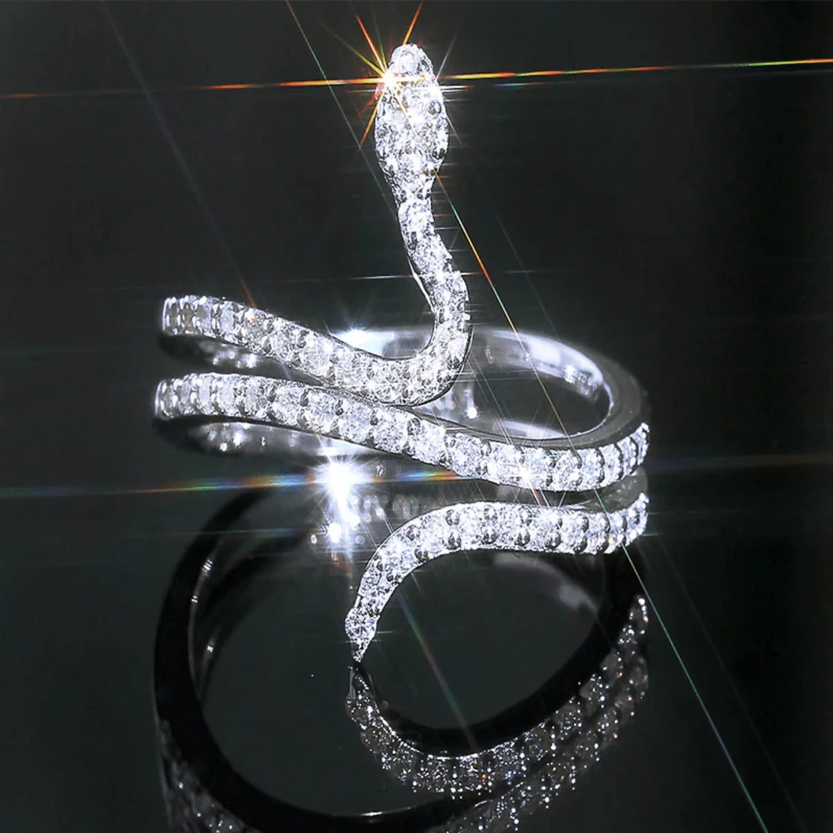 Gorgon Snake Ring