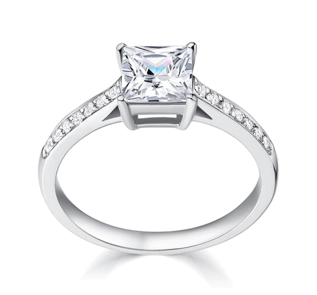 Caliope Princess Cut Ring