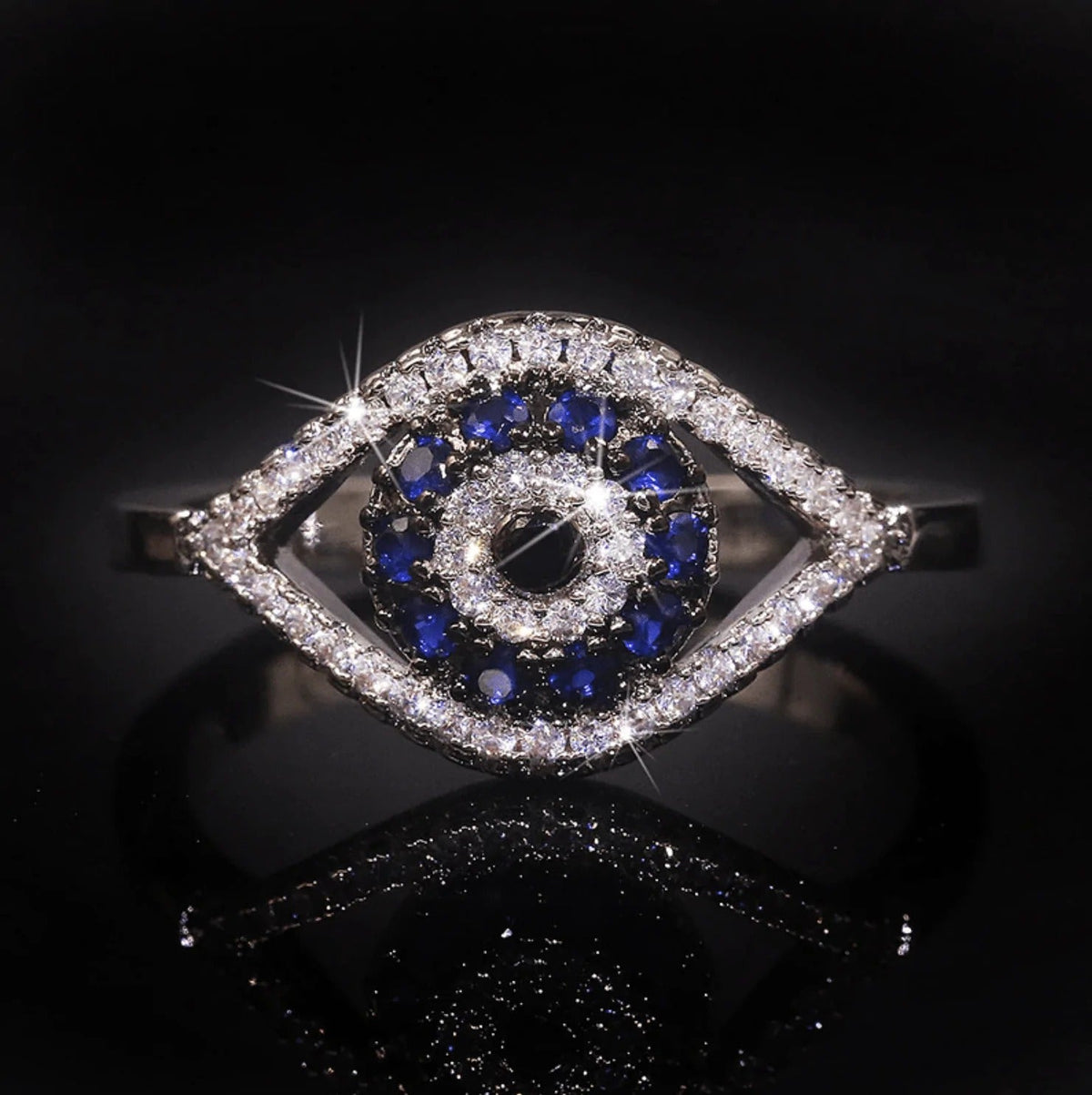 Blessed Evil Eye Ring Roxxe